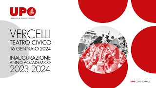 Cerimonia di Inaugurazione dellanno accademico 20232024 [upl. by Elay924]