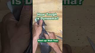 How tough is Dyneema Lets test it [upl. by Lleuqar]