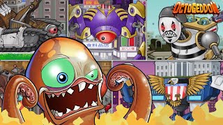 Octogeddon  All Bosses All Cutscenes [upl. by Ikkaj]