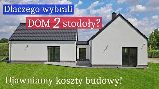 Pomysł na DOM Dwie Stodoły 120 m2 Wysoki salon i 3 sypialnie Koszt budowy domu NOWOCZESNA STODOŁA [upl. by Mortensen]