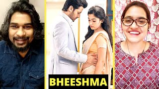 SINGLES ANTHEM REACTION  Bheeshma  Nithiin Rashmika  SWAB REACTIONS with Stalin amp Afreen [upl. by Yelyab]