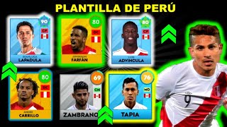 ✅CONSTRUI LA PLANTILLA DE PERÚ DLS 23 🇵🇪Plantilla Exclusiva [upl. by Azeret675]