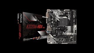 ASRock A320MHDV R40 Motherboard Unboxing and Overview [upl. by Nymassej540]