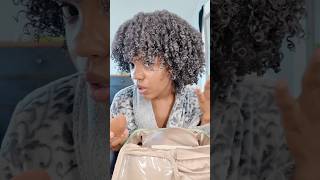 Do your natural hair or become a straight natural naturalhair naturalhaircare thickhair [upl. by Pilif854]