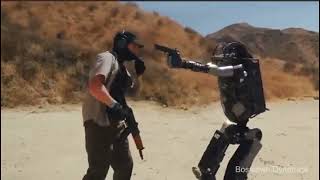 Boston Dynamics Robot shooting Range Practice will blow your Mind [upl. by Anilorac]