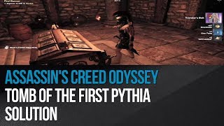 Assassins Creed Odyssey  Tomb of the First Pythia solution [upl. by Nade]