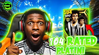 OMG 🤯 THE 104 RATED PLATINI IS TOO GOOD  PLAYER REVIEW [upl. by Norit]