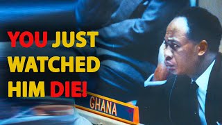 Kwame Nkrumah Reacts to the Assassination of Patrice Lumumba Blames UN for Doing Nothing [upl. by Nanreh]