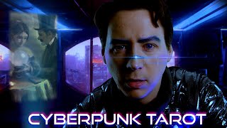 ASMR Cyberpunk Tarot Card Reader  Sci Fi Roleplay and Examination [upl. by Nahtnanhoj]