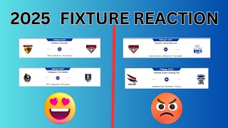 My REACTION to the CRAZY 2025 AFL FIXTURE [upl. by Charie]