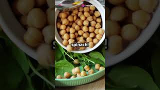 Quick Chickpea amp Spinach Curry Recipe [upl. by Auhsaj]