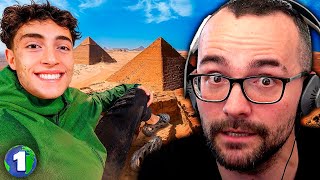 REACCIÓN a la VUELTA al MUNDO de PLEX 🌎 PIRÁMIDES de EGIPTO 🇪🇬 Xokas [upl. by Taro]