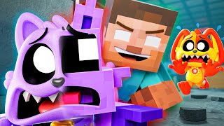 SMILING CRITTERS Turn Into Minecraft Poppy Playtime Animation [upl. by Ennyleuqcaj169]