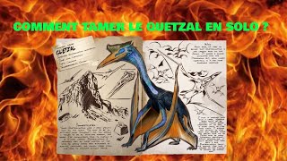 COMMENT TAMER UN QUETZAL EN SOLO ARK LOST ISLAND [upl. by Dolorita]