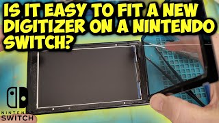 Fitting a new touchscreen to make a Nintendo Switch look new again [upl. by Odawa]