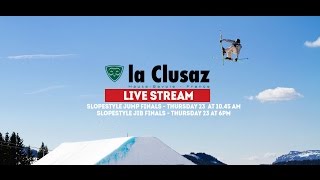 LIVE STREAM  Slopestyle JIB Finals  La Clusaz [upl. by Naig482]