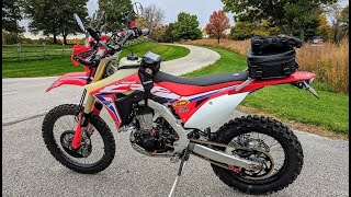 CRF450L  CRF450RL Dual Sport Project Bike Build Update by SRmoto [upl. by Wiltsey93]