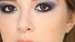 Navy Smokey Eye Makeup Tutorial [upl. by Ringe]