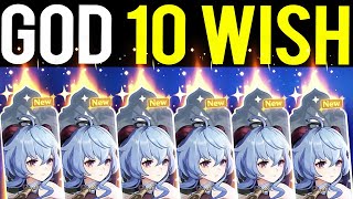 The Greatest 10 Pull Wish in Genshin Impact [upl. by Hoy]