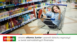 eKonto Junior z kartą dla dzieci do 13 lat [upl. by Aicenek]