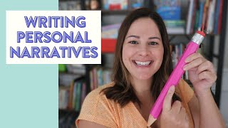 How to teach Personal Narratives to Kindergarten First and Second Grade Students  writing lessons [upl. by Bridie215]