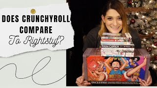 Does Crunchyroll Compare to Rightstuf Manga Haul [upl. by Htelimay208]