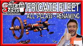 No Mans Sky All Frigates SClass  Naming Them  Captain Steve NMS How To Rename Frigate [upl. by Htnnek]