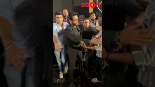 Suriyas security MISBEHAVES with media at the Press Conference of Kanguva 😱 shorts suriya [upl. by Rengaw]