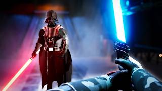 I Fought DARTH VADER in VR scary [upl. by Jarv675]