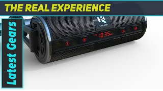 KSPEAKER K2BL Motorcycle Speakers Bluetooth Waterproof Audio System Review [upl. by Sellers786]