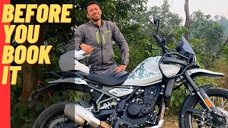 MILEAGE VIBRATIONS amp WINDBLAST on royalenfield Himalayan 450  Finer Details You Need To Know [upl. by Gnek148]