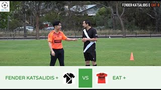 Archisoccer 2023 R03 Fender Katsalidis v EAT match highlights [upl. by Norok964]