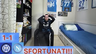 SFORTUNATI REACTION INTERNAPOLI 11 PECCATO 😞 [upl. by Leavy]