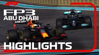 FP3 Highlights  2021 Abu Dhabi Grand Prix [upl. by Ariahs]