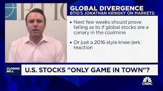 US stocks seem to be only game in town right now says BTIGs Jonathan Krinksy [upl. by Alvord]