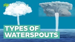 The two types of waterspouts [upl. by Aisila898]