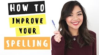 Tips to improve your SPELLING [upl. by Issak]