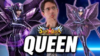 QUEEN de lAlraune  Analyse de lANTI APHRO  Saint Seiya Legend of Justice [upl. by Hanahs]