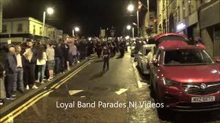 Cloughfern Young Conquerors FB 1  Downshire Guiding Star FB Parade 2021 [upl. by Nolla457]