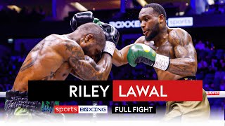 FULL FIGHT Viddal Riley vs Mikael Lawal  English Cruiserweight Title [upl. by Kelda460]