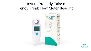 Tenovi Peak Flow Meter Setup [upl. by Rebah]