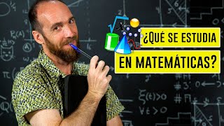 ¿QUE SE ESTUDIA EN LA CARRERA DE MATEMÁTICAS ¡Todo lo que necesitas saber [upl. by Arihsat]