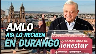 AMLO VISITA DURANGO ASI LO RECIBEN LE CHIFLAN AL GOBERNADORPRESIDENTE MUNICIPAL DEL PRI [upl. by Leima]