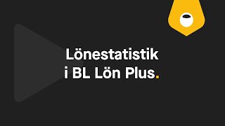 Lönestatistik i BL Lön Plus [upl. by Jerusalem]