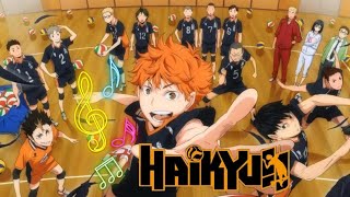 Haikyuu La canción que todo fan debe escuchar 🎵🎧 [upl. by Gilcrest80]