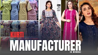 kurti manufacturer in mumbai  manufacturer rukhsargarment [upl. by Schild]