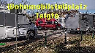 Wohnmobilstellplatz Telgte  kostenlos [upl. by Einahpats]