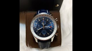 Breitling Navitimer Unboxing [upl. by Hpeseoj]