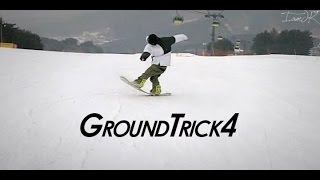 SNOWBOARD 1011 Ground Trick 4 quotDynamicquot [upl. by Gargan]