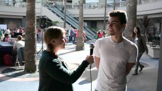 Adam Irigoyen Interview at Venice Family Clinics Christmas Holiday Movie [upl. by Maleki287]